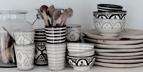 moroccan pottery