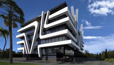 A-cero Projects A-CERO PRESENTA UN PROYECTO PARA LA REFORMA EXTERIOR DE UN EDIFICIO EMPRESARIAL