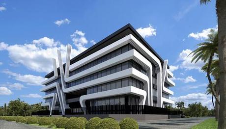 A-cero Projects A-CERO PRESENTA UN PROYECTO PARA LA REFORMA EXTERIOR DE UN EDIFICIO EMPRESARIAL