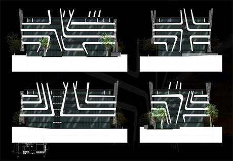 A-cero Projects A-CERO PRESENTA UN PROYECTO PARA LA REFORMA EXTERIOR DE UN EDIFICIO EMPRESARIAL