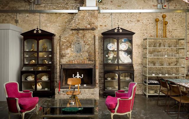 Maison Trois Garcons, en Londres: Posiblemente el local más bonito que he visto