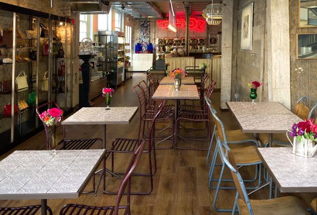 Maison Trois Garcons, en Londres: Posiblemente el local más bonito que he visto