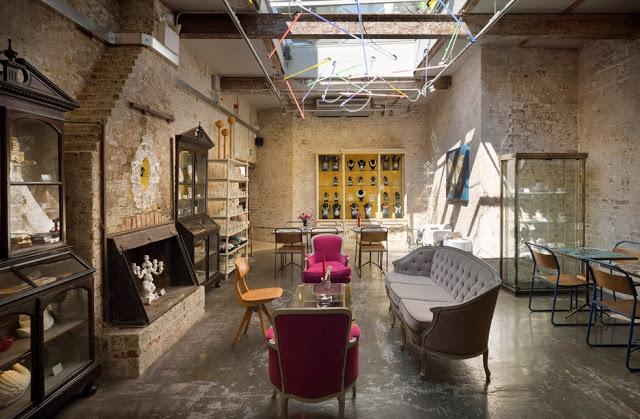 Maison Trois Garcons, en Londres: Posiblemente el local más bonito que he visto