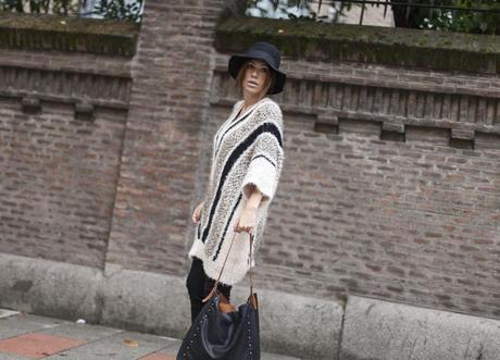 street style barbara crespo the corner shop maxi sweater fashion blogger outfit