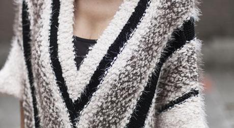 street style barbara crespo the corner shop maxi sweater fashion blogger outfit