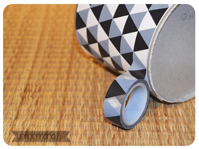 Bote de tabaco tuneado con Washi Tape