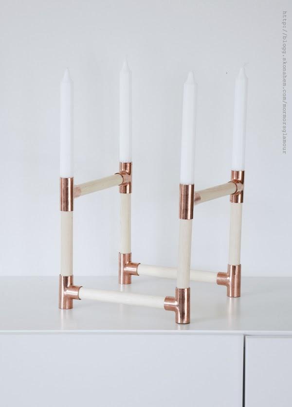 DIY: CANDELABRO DE ESTILO NÓRDICO