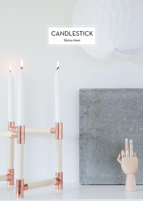 DIY: CANDELABRO DE ESTILO NÓRDICO