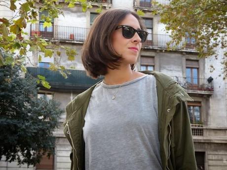 Parka & Falda de Strass