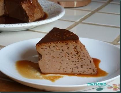 flan con chocolate,racion copia