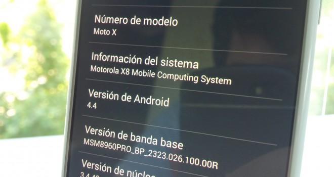 Motorola anuncia actualización a 4.4 KitKat para Moto X