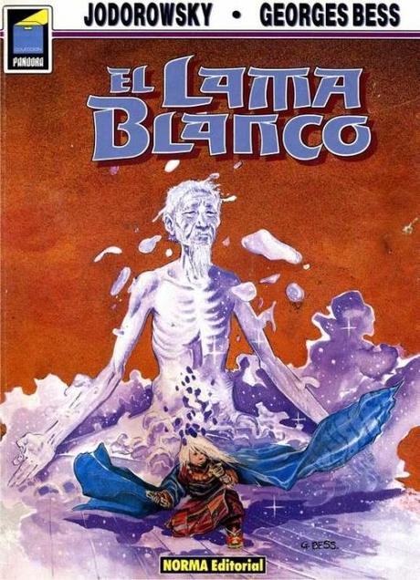 El lama blanco Alejandro Jodorowsky y georges bess portada