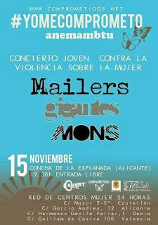 MONS ACTÚAN EN UN CONCIERTO SOLIDARIO CONTRA LA VIOLENCIA DE GÉNERO