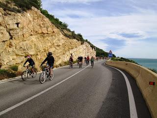 XIX Pedalada Barcelona - Sitges (Barcelona - Sitges - Gavá)  10/11/2013