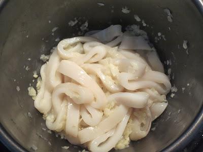 Calamares en salsa americana olla GM