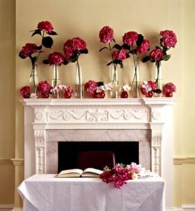 ¿Por qué no casarse en junio, julio y agosto? Parte 3: una chimenea en una boda invernal