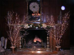 ¿Por qué no casarse en junio, julio y agosto? Parte 3: una chimenea en una boda invernal