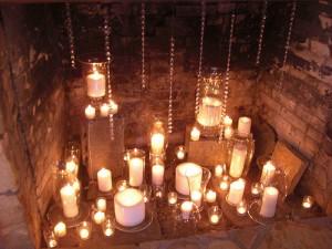 ¿Por qué no casarse en junio, julio y agosto? Parte 3: una chimenea en una boda invernal