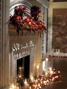 ¿Por qué no casarse en junio, julio y agosto? Parte 3: una chimenea en una boda invernal