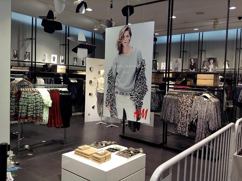 ISABEL MARANT PARA H&M;,FOTOS DE LA COLECCION EN TIENDA