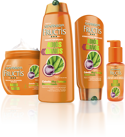 Adiós a los daños del cabello con Garnier Fructis