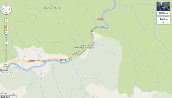 Plano Pobla de Segur