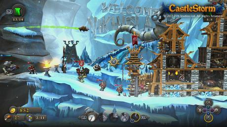 CastleStorm Viking Land Re análisis de CastleStorm para PS3 y PS Vita