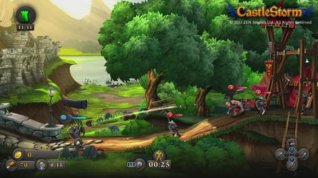 CastleStorm Hero Re análisis de CastleStorm para PS3 y PS Vita