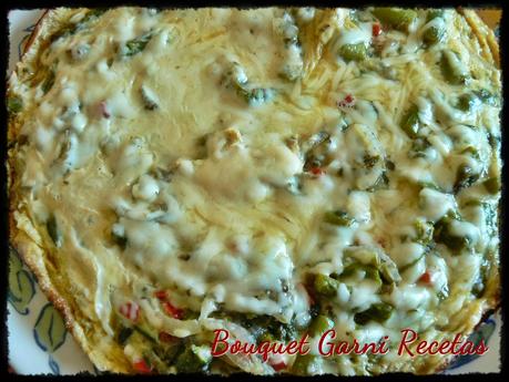 Frittata de espárragos