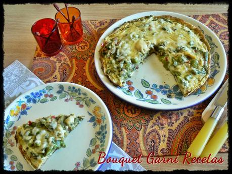 Frittata de espárragos