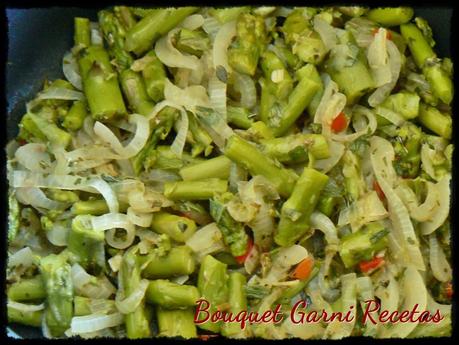 Frittata de espárragos