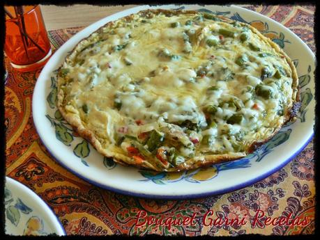 Frittata de espárragos