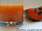 Zumo quema grasas puedes hacerla Thermomix batidora