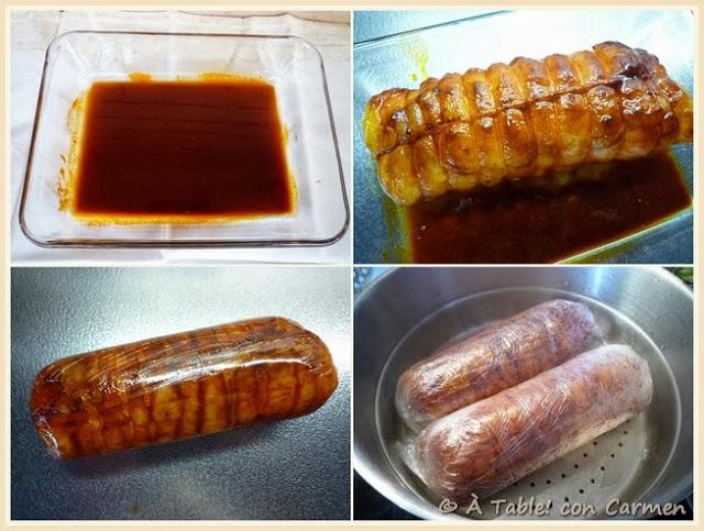 Rape Alangostado en Ensalada