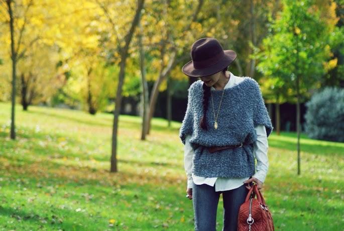 GREY OBSESSIONsweater: Zara, shirt: Mango, jeans: Lee, Ha...