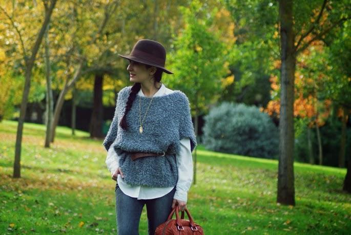 GREY OBSESSIONsweater: Zara, shirt: Mango, jeans: Lee, Ha...