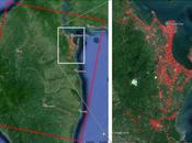 Mapa daños NASA ayuda respuesta desastre tifón Haiyan