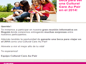 Sorteo beca Cultural Care Pair