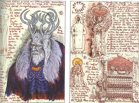 Ilustración: El libro de bocetos de Guillermo del toro