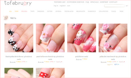 To February? Tienda on-line!