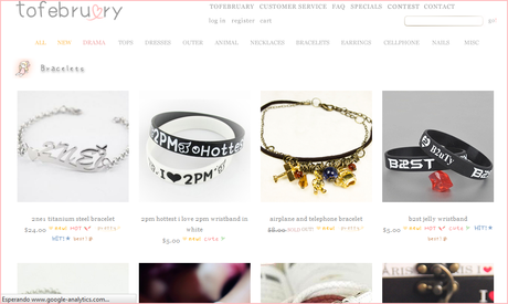 To February? Tienda on-line!