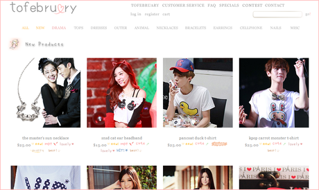 To February? Tienda on-line!