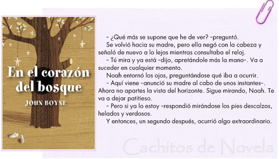 Cachitos de novela #22: En el corazón del bosque