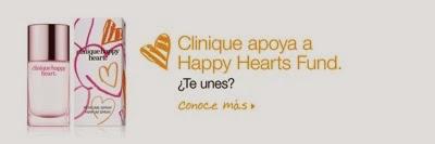 Clinique México con la fundación Happy Hearts.
