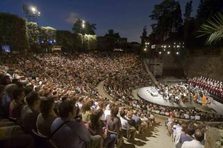 Picnic en los jardines del Grec Teatre_Grec
