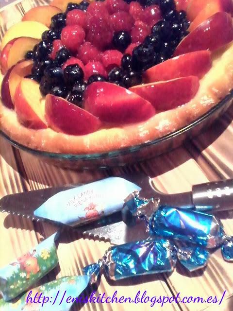 tartaleta frolla con frutos de bosque