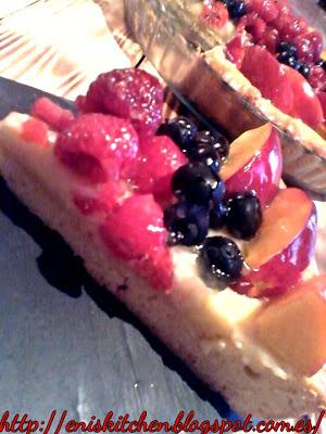 tartaleta frolla con frutos de bosque