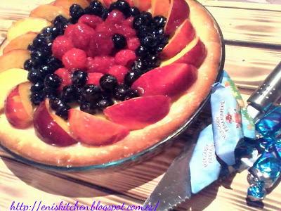 tartaleta frolla con frutos de bosque