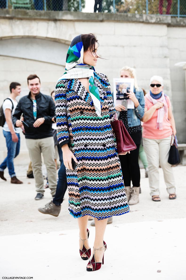 street style collagevintage Miroslava Duma