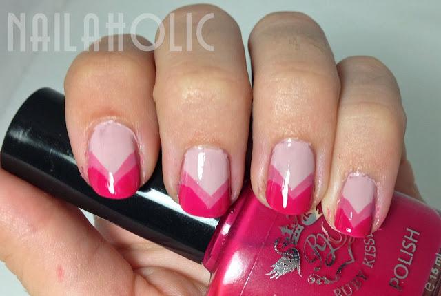 Reto Hi5! - Chevron nails